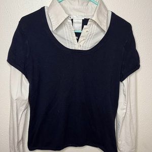 Worthingon layered blouse